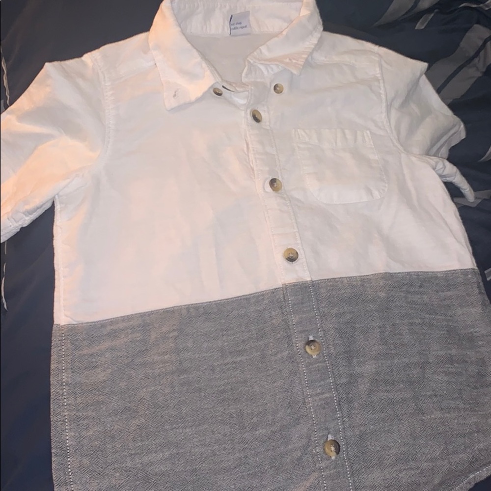 Boys short sleeve blouse